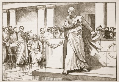 Catiline at Bay by English School