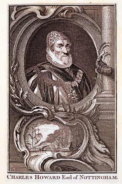 Charles Howard, 1st Earl of Nottingham by English School