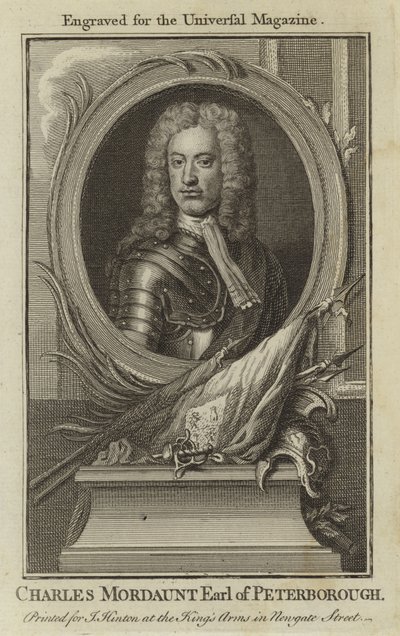 Charles Mordaunt, Earl of Peterborough by English School