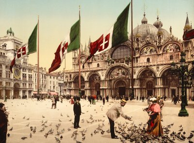 Church of San Marco, Venice by English School