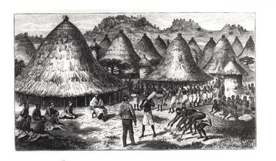 Chitapangwa Receiving Dr. Livingstone by English School