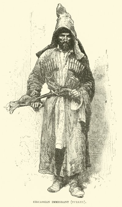 Circassian Immigrant, Turkey by English School