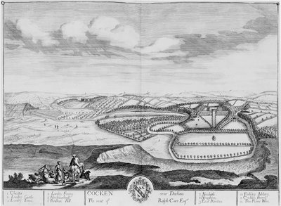 Cocken near Durham, c.1710 by English School