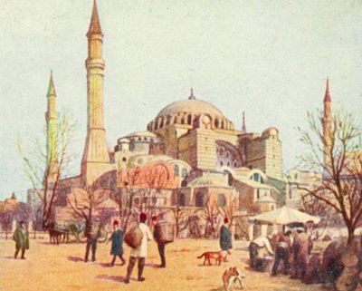 Constantinople, St Sophia Mosque by English School