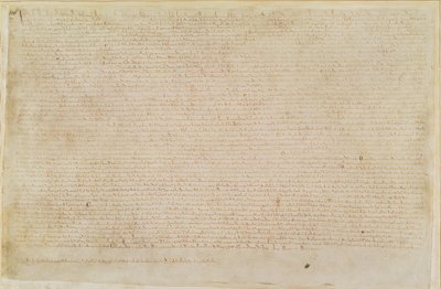 Magna Carta by English School