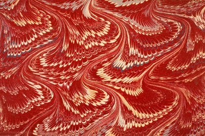 Decorative End Paper by English School