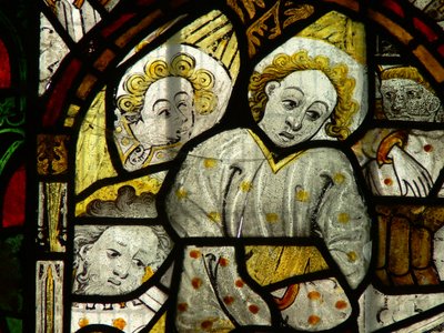 Depicting angelic remains by English School