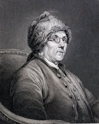 Dr Benjamin Franklin by English School