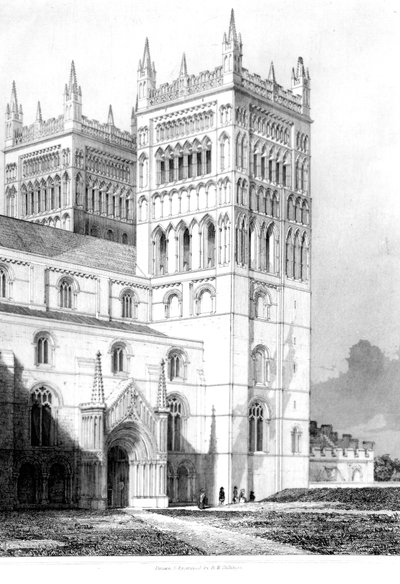 Durham Cathedral, 1843 by English School