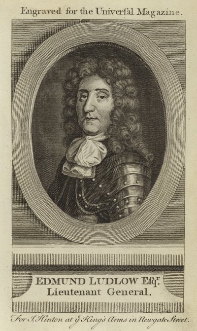 Edmund Ludlow Esquire, Lieutenant General by English School