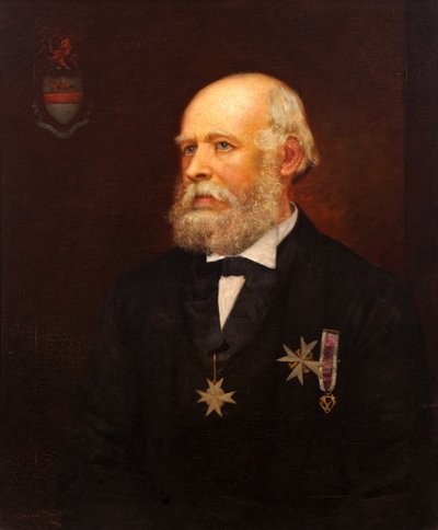 Edward Walford, c.1880 by English School