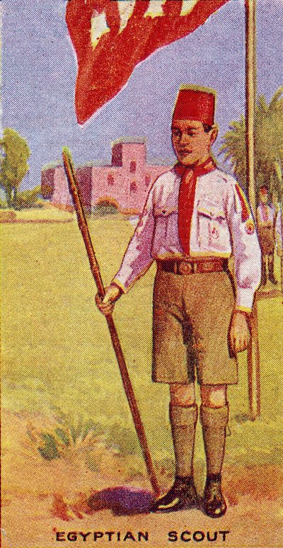 Egyptian Scout by English School