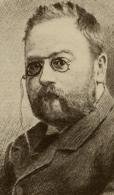 Emile Zola by English School