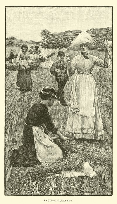 English gleaners by English School