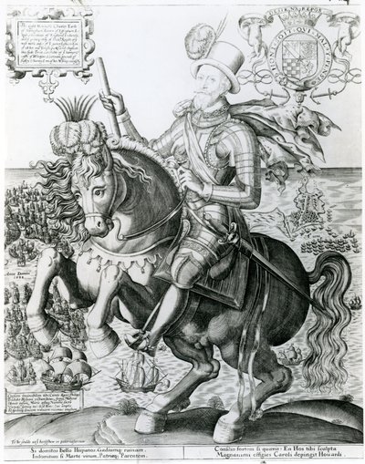 Equestrian Portrait of Charles Howard by English School