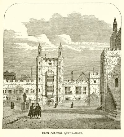 Eton College Quadrangle by English School