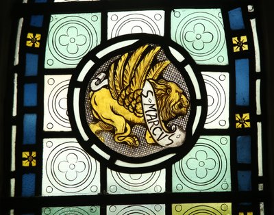 Evangelist Emblem: St Mark by English School