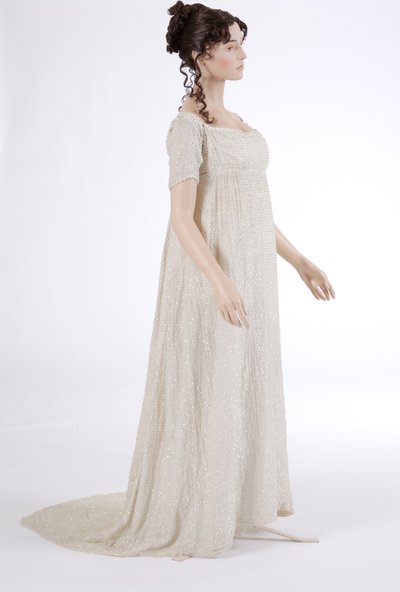 Evening dress, 1800 by English School