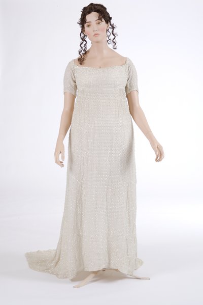 Evening dress, 1800 by English School