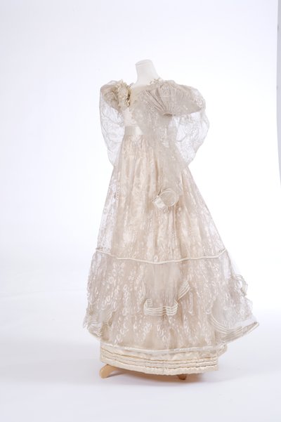 Evening dress, 1829 by English School