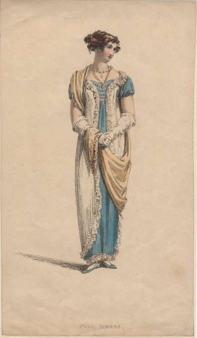 Full Dress, 1817 by English School