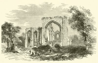 Furness Abbey by English School