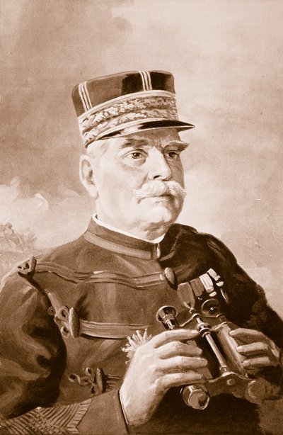 General Joseph Jacques Cesaire Joffre, 1914-19 by English School