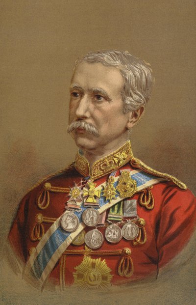 General Lord Wolseley, GCB by English School