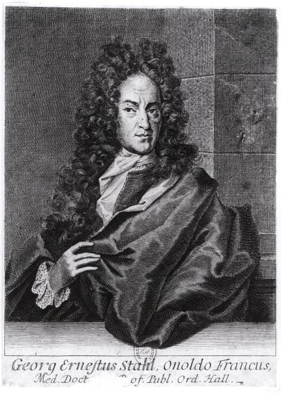 Georg Ernest Stahl (1660-1734) by English School
