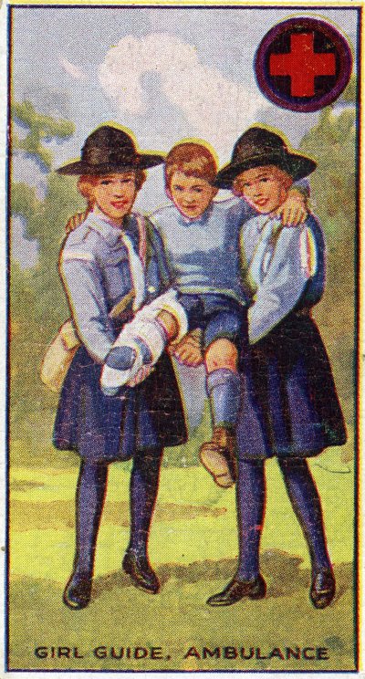 Girl Guide Ambulance Badge by English School