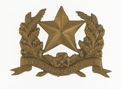 Glengarry badge by English School