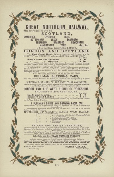 Great Northern Railway by English School