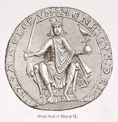 Great Seal of Henry II by English School