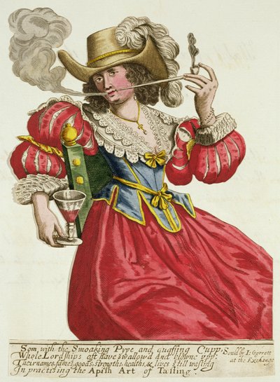 Habit of a Wealthy Lady About 1630 by English School