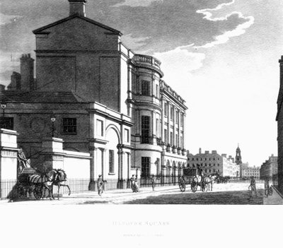 Hanover Square, 1800 by English School