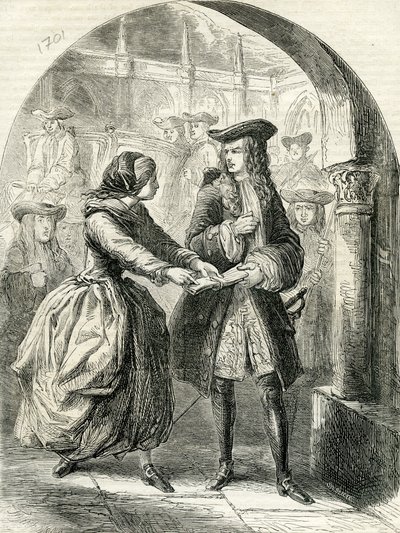 Harley Receiving the Legion Memorial by English School
