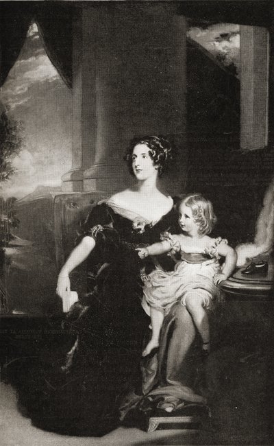 Harriet Duchess of Sutherland by English School
