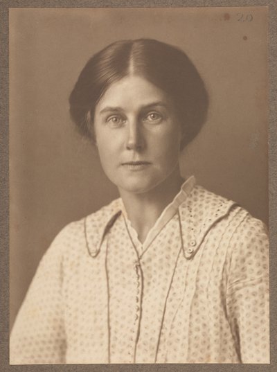 Harriet Weaver, October 1916 by English School