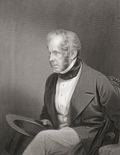 Henry John Temple, 3rd Viscount Palmerston by English School