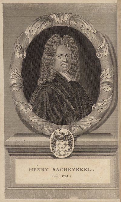 Henry Sacheverel, Obiit 1724 by English School