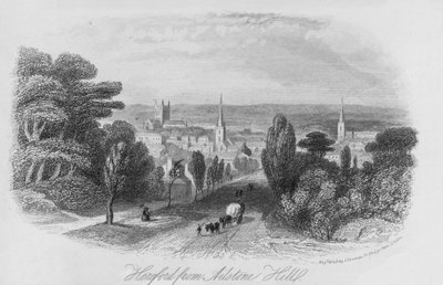 Hereford from Ailstone Hill by English School