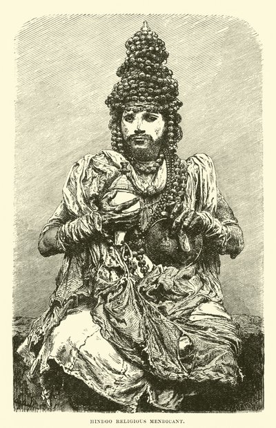 Hindoo Religious Mendicant by English School