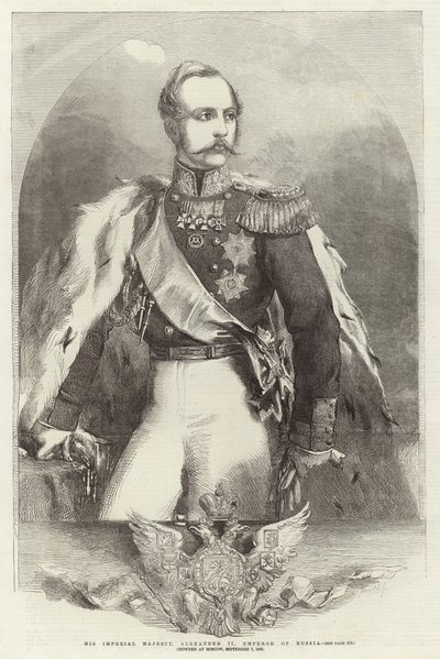 His Imperial Majesty, Alexander II by English School