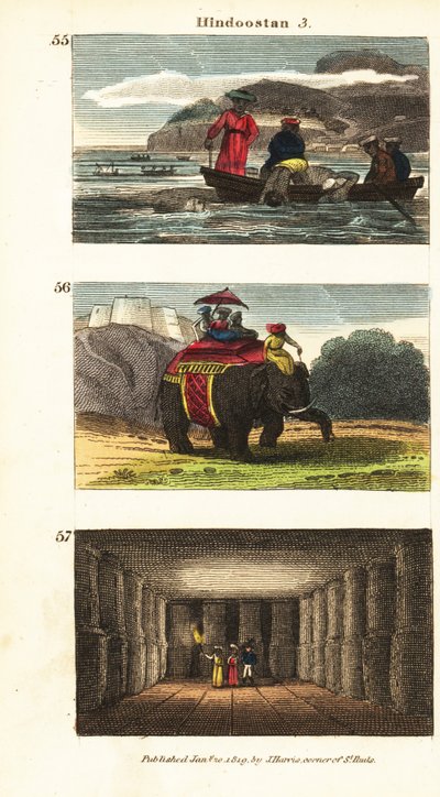 Historical Views of India by English School