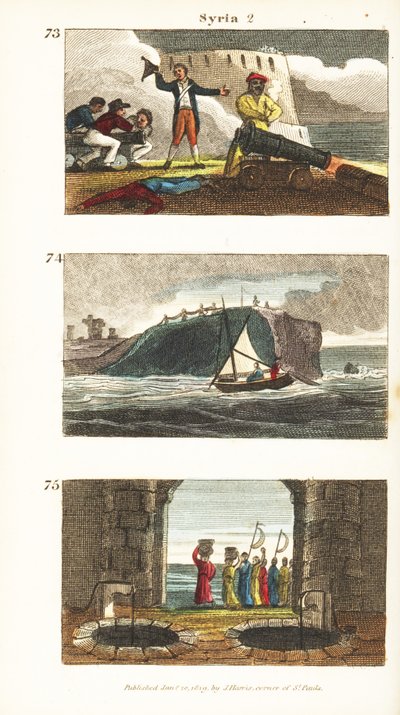 Historical Views of Syria by English School