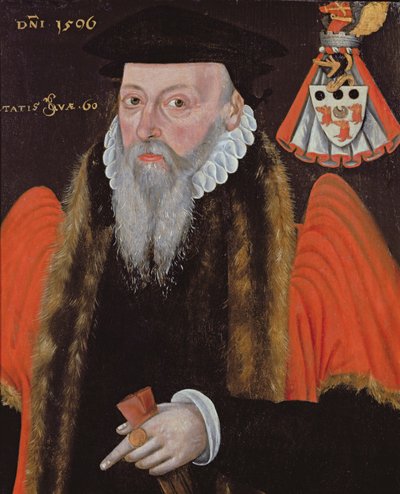 Hugh Barker, 1596 by English School