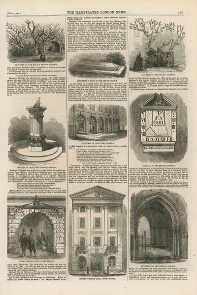 Illustrations of Temple by English School