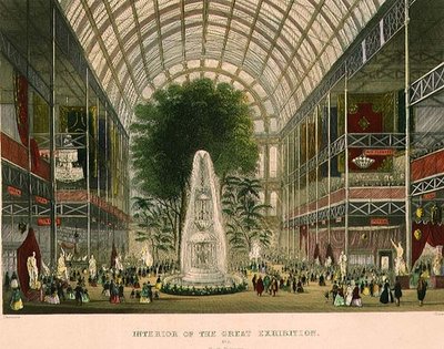 Interior of the Great Exhibition by English School