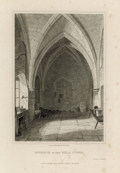 Interior of the Well Tower by English School