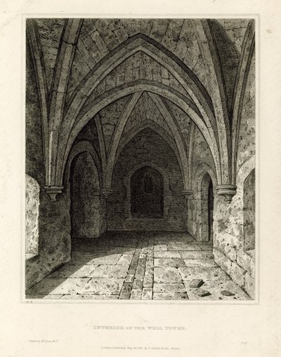 Interior of the Well Tower by English School